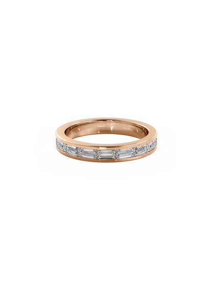 0.37 CT Round Full Eternity Lab Grown Diamond Wedding Band