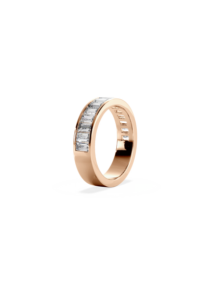 0.37 CT Round Full Eternity Lab Grown Diamond Wedding Band