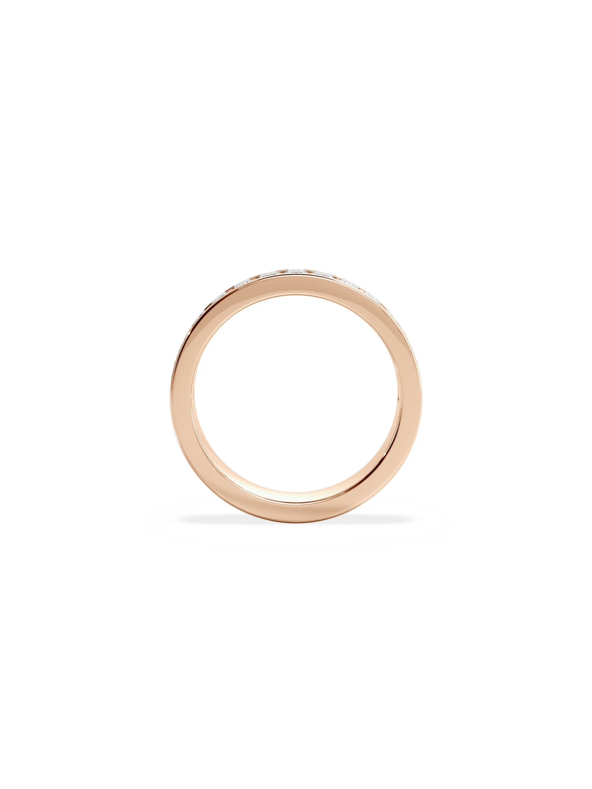 0.37 CT Round Full Eternity Lab Grown Diamond Wedding Band
