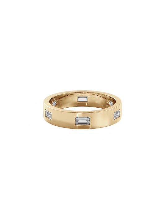 0.37 CT Round Full Eternity Lab Grown Diamond Wedding Band