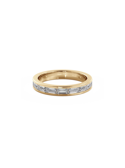 0.37 CT Round Full Eternity Lab Grown Diamond Wedding Band