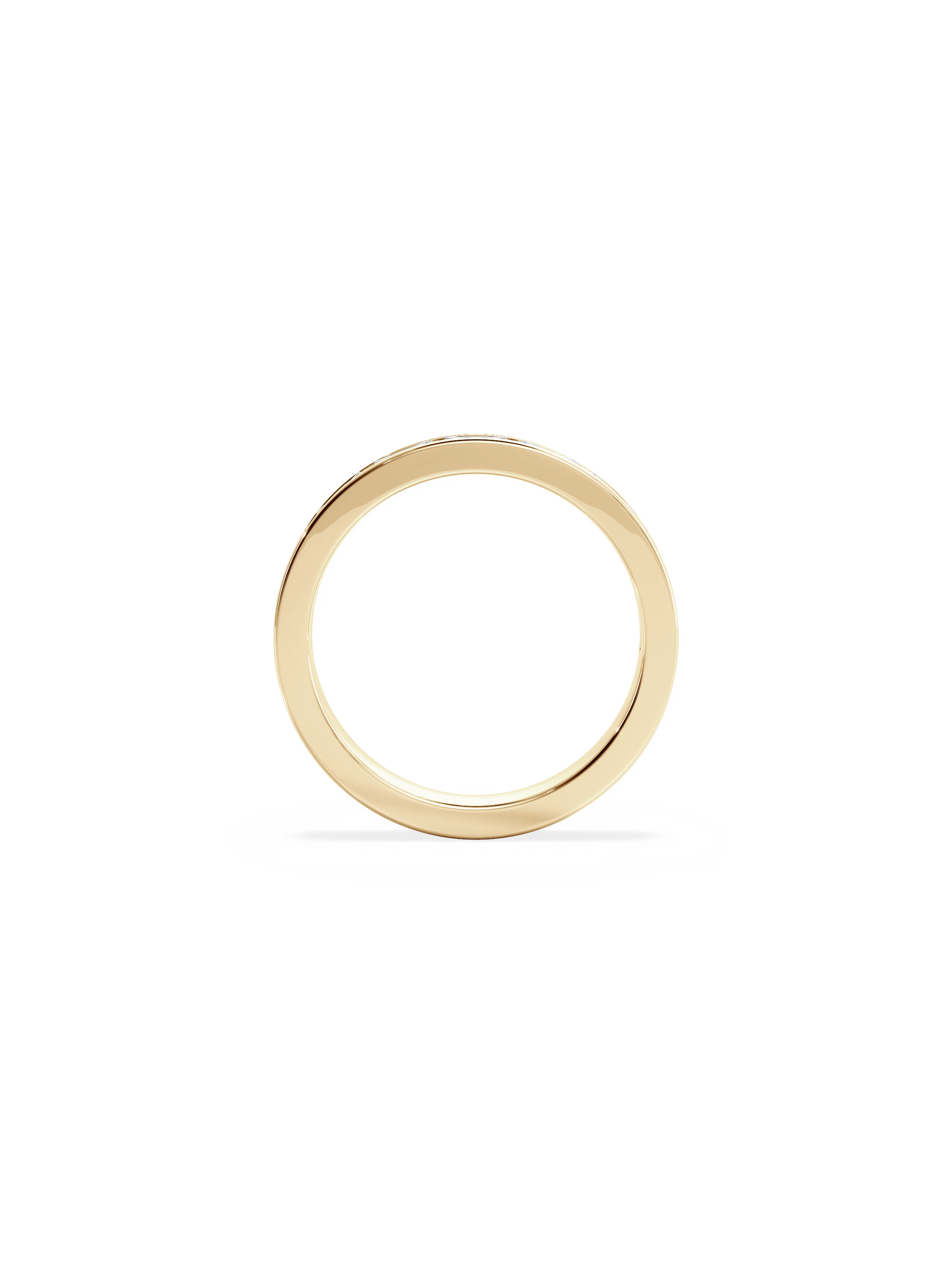 0.37 CT Round Full Eternity Lab Grown Diamond Wedding Band