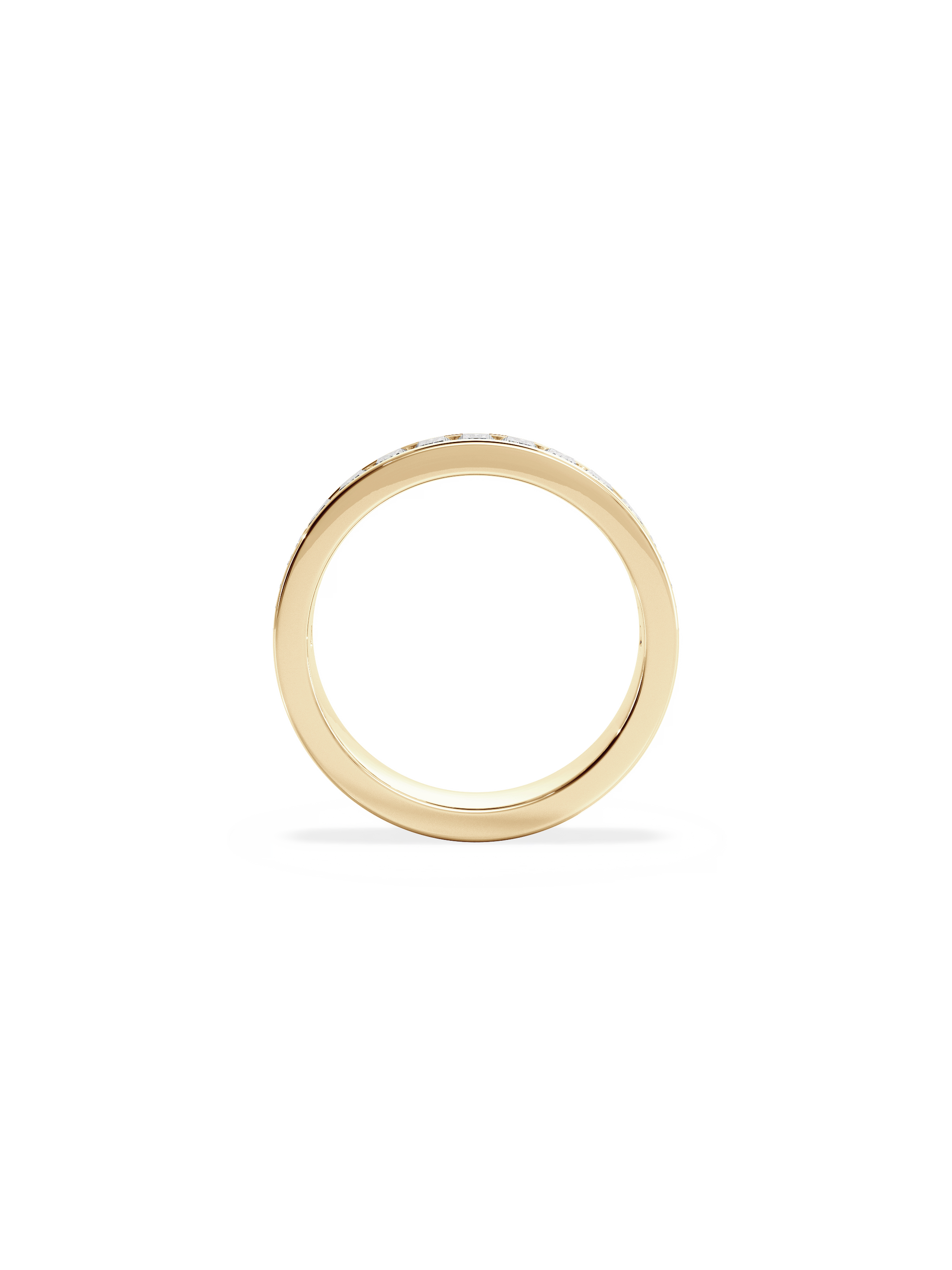 0.37 CT Round Full Eternity Lab Grown Diamond Wedding Band