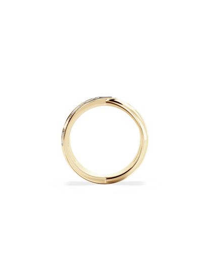 0.37 CT Round Full Eternity Lab Grown Diamond Wedding Band
