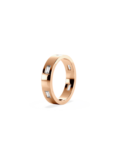 0.37 CT Round Full Eternity Lab Grown Diamond Wedding Band