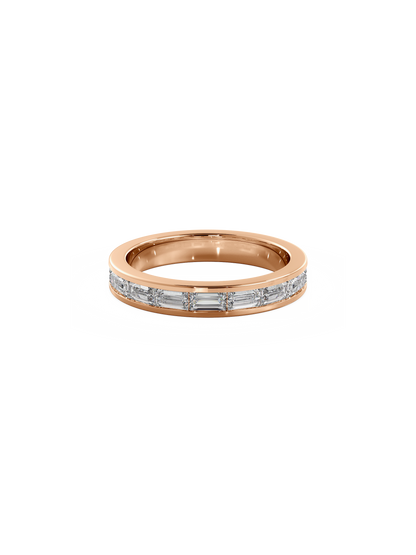 0.37 CT Round Full Eternity Lab Grown Diamond Wedding Band