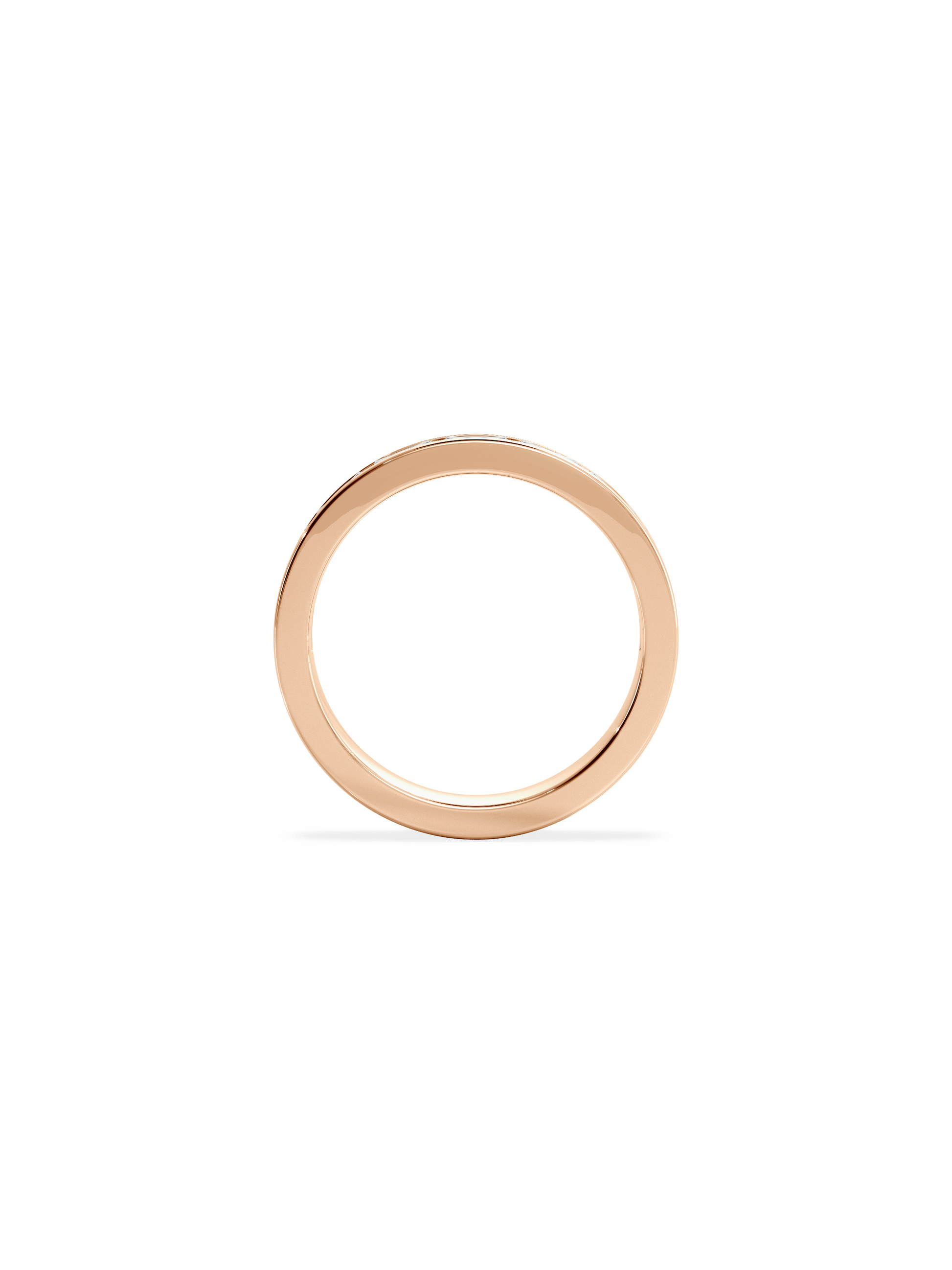 0.37 CT Round Full Eternity Lab Grown Diamond Wedding Band