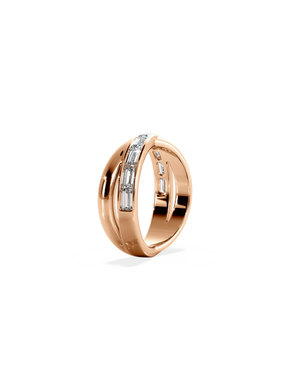 0.37 CT Round Full Eternity Lab Grown Diamond Wedding Band
