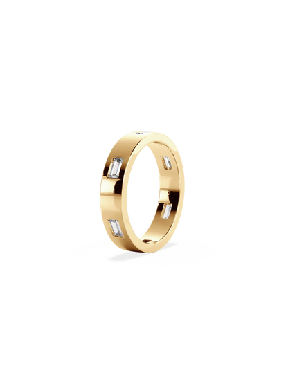 0.37 CT Round Full Eternity Lab Grown Diamond Wedding Band