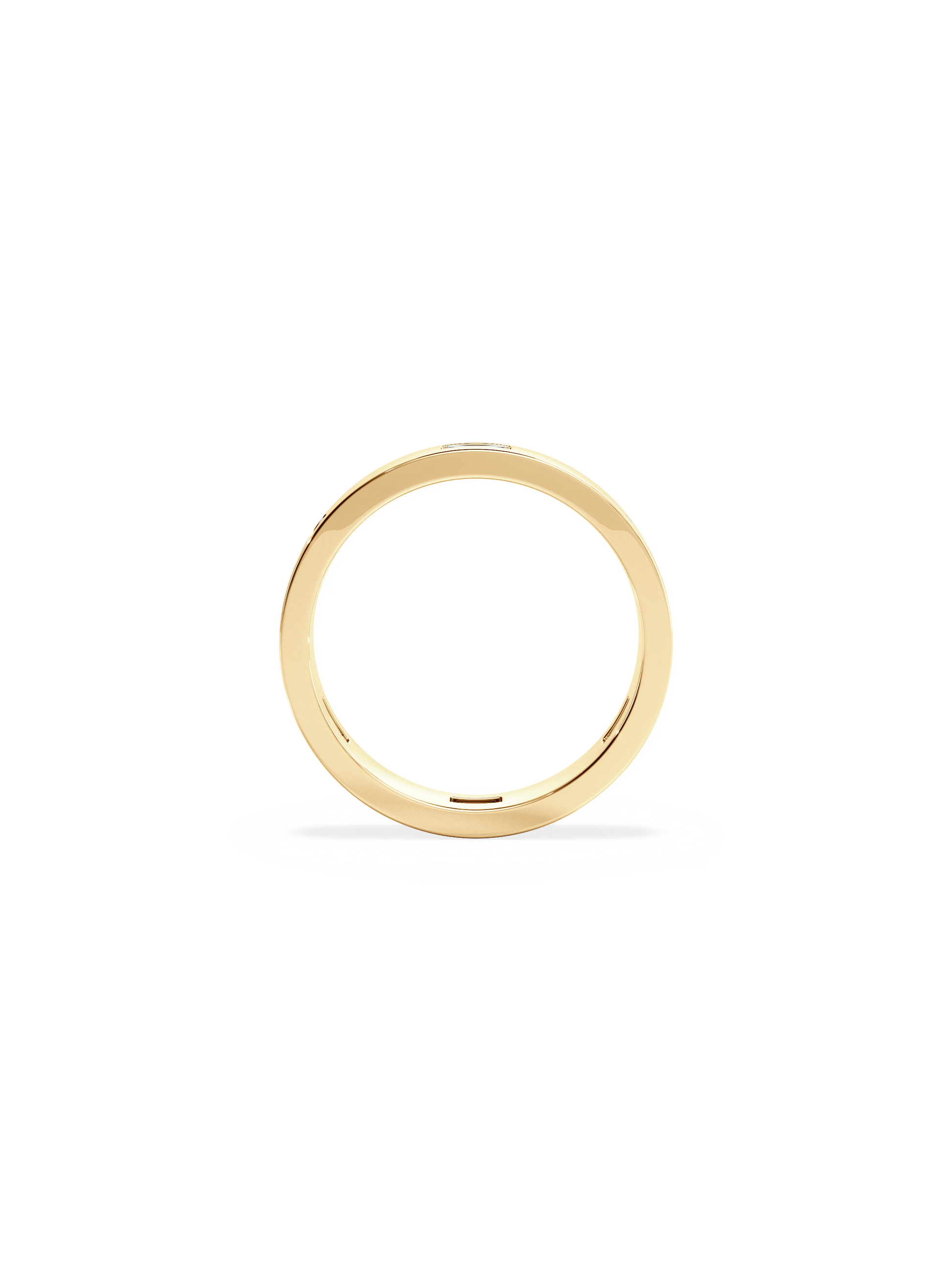 0.37 CT Round Full Eternity Lab Grown Diamond Wedding Band