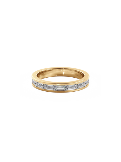 0.37 CT Round Full Eternity Lab Grown Diamond Wedding Band