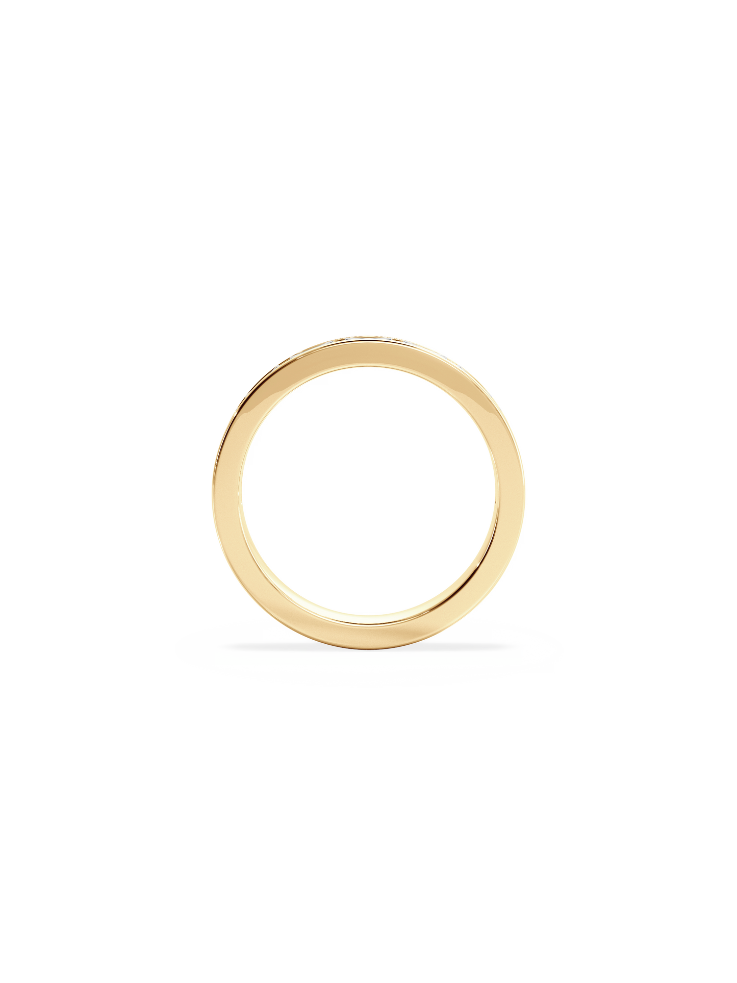 0.37 CT Round Full Eternity Lab Grown Diamond Wedding Band