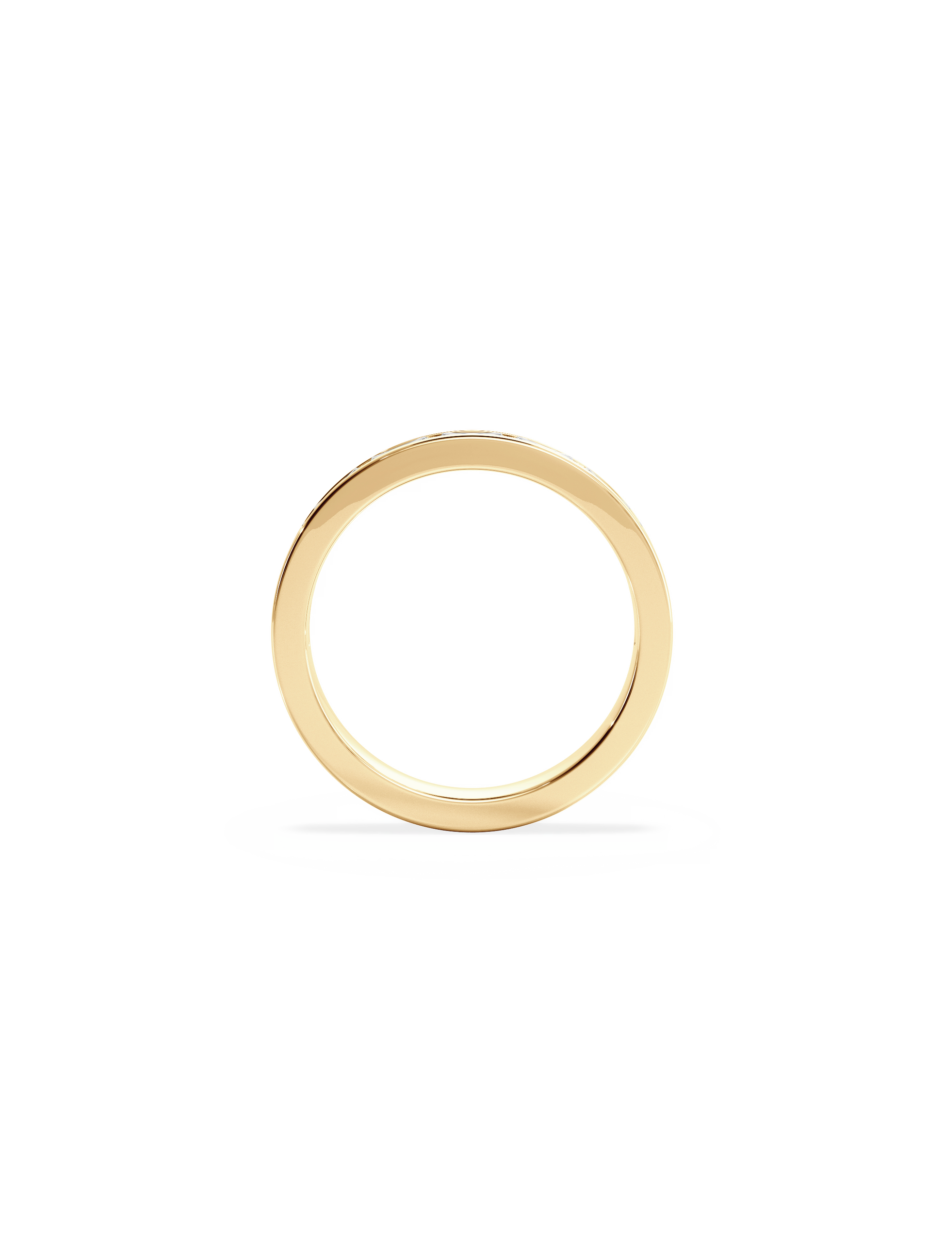 0.37 CT Round Full Eternity Lab Grown Diamond Wedding Band