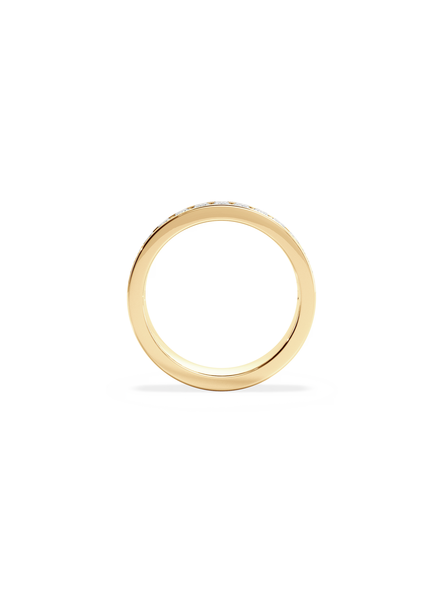 0.37 CT Round Full Eternity Lab Grown Diamond Wedding Band