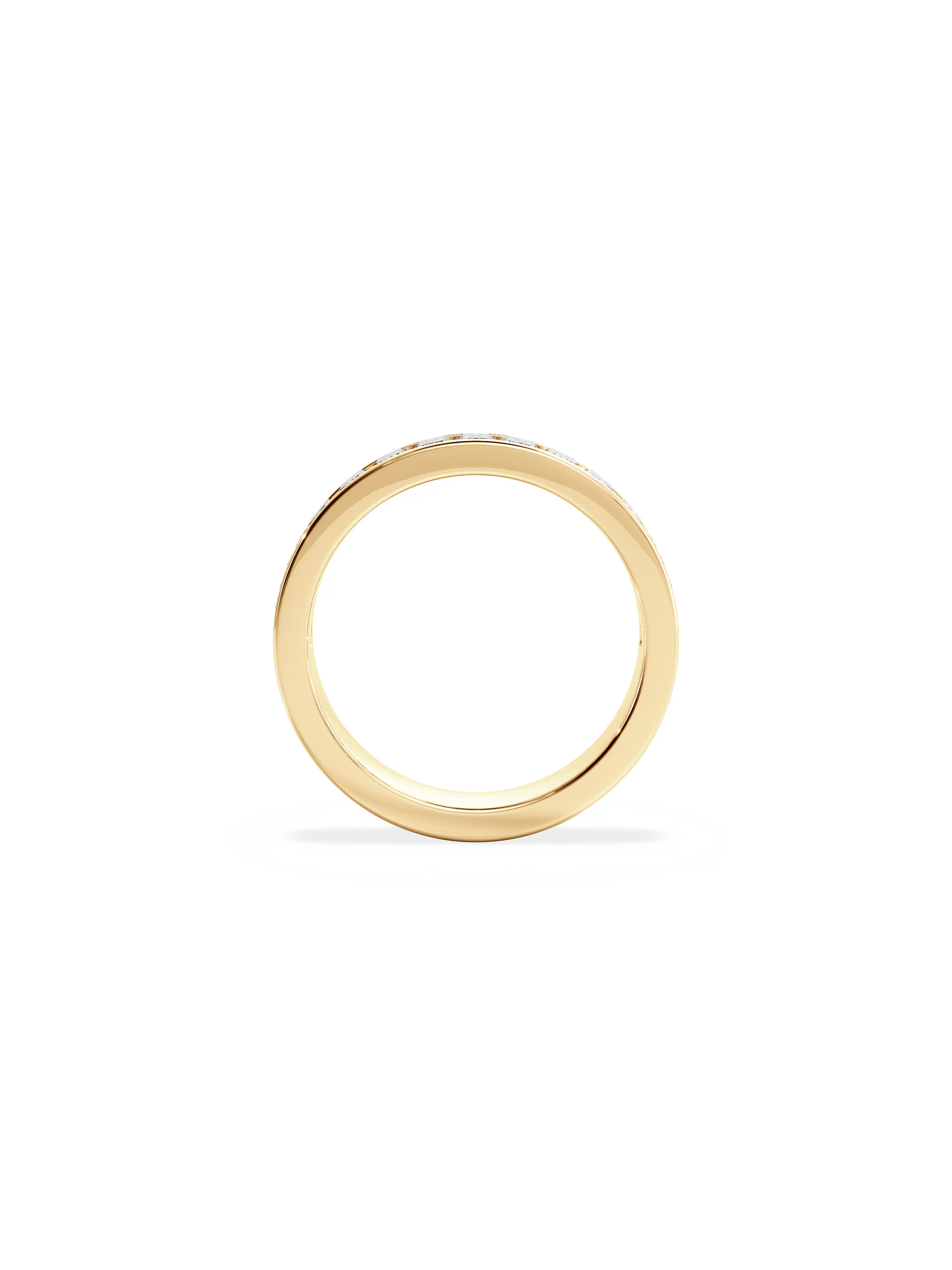 0.37 CT Round Full Eternity Lab Grown Diamond Wedding Band