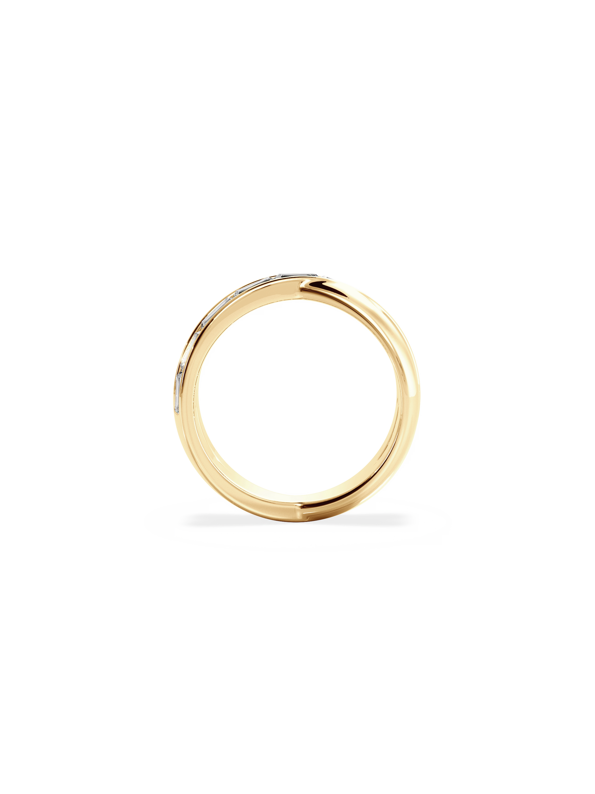 0.37 CT Round Full Eternity Lab Grown Diamond Wedding Band