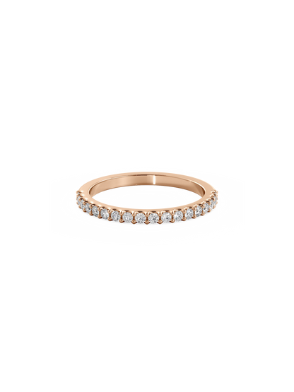 0.37 CT Round Full Eternity Lab Grown Diamond Wedding Band