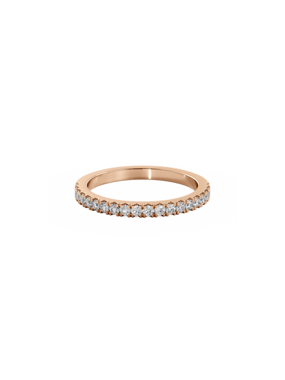 0.37 CT Round Full Eternity Lab Grown Diamond Wedding Band