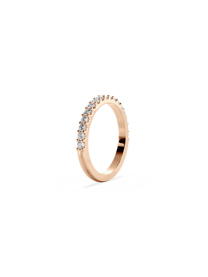 0.37 CT Round Full Eternity Lab Grown Diamond Wedding Band