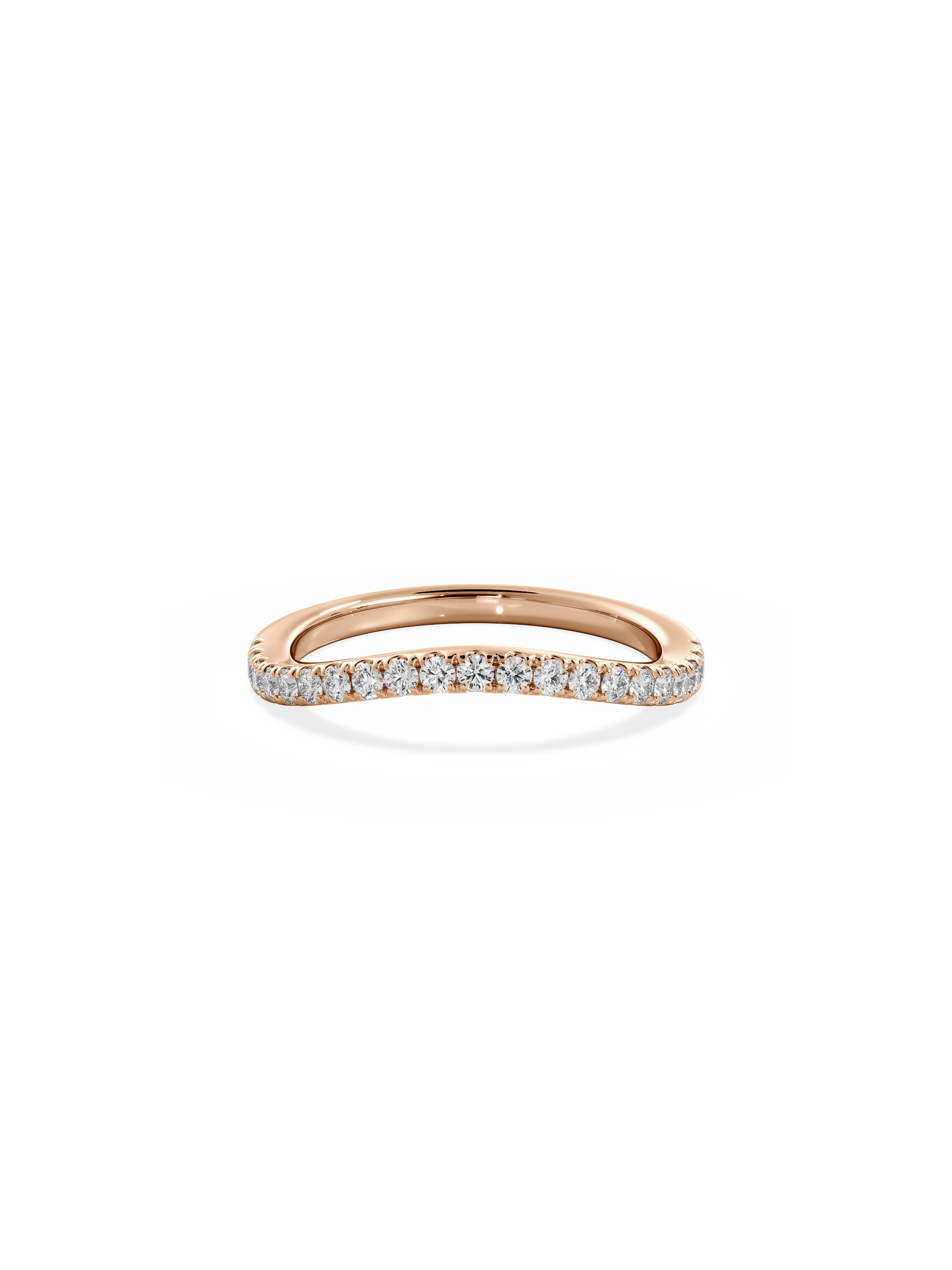 0.37 CT Round Full Eternity Lab Grown Diamond Wedding Band