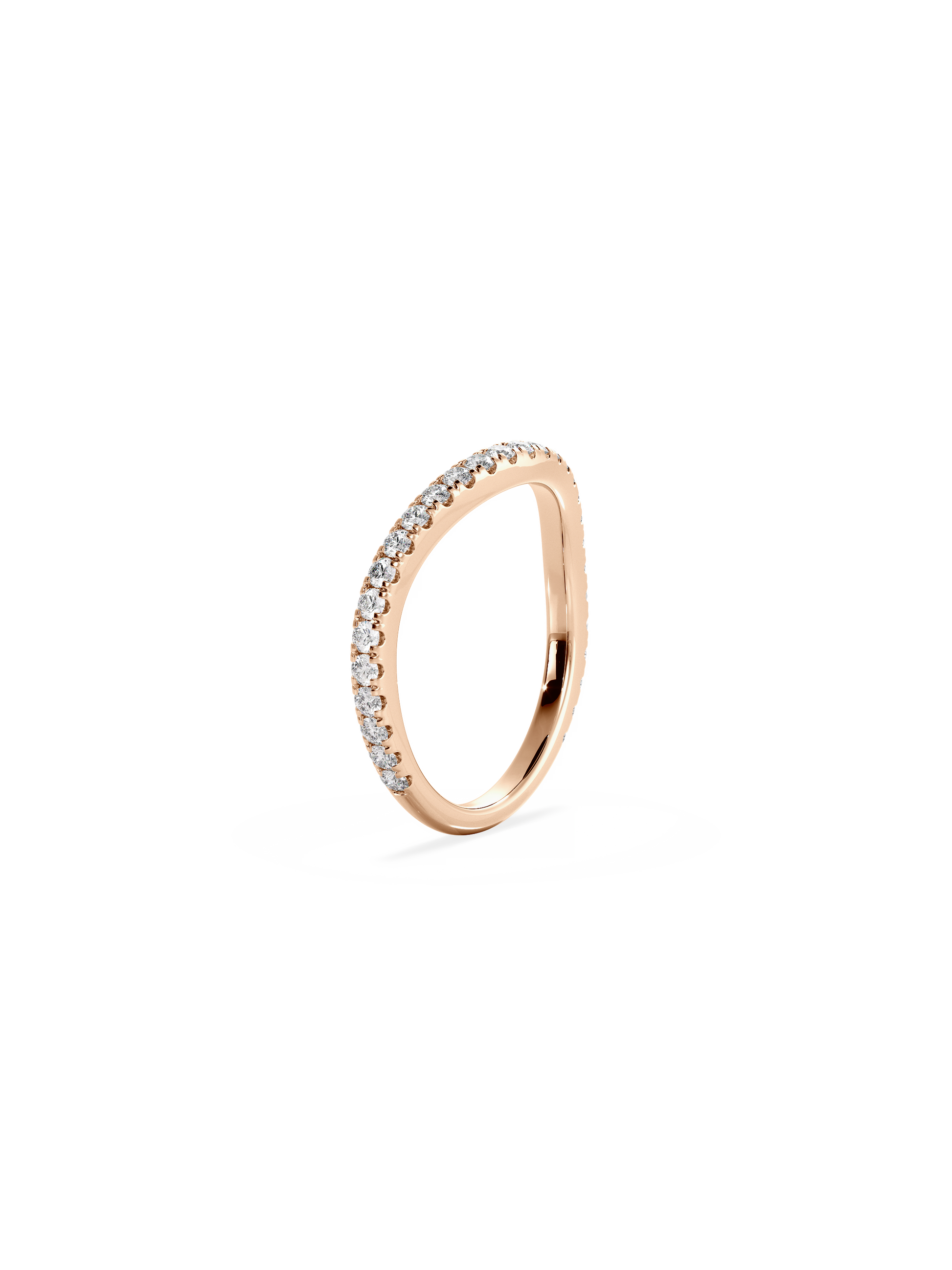 0.37 CT Round Full Eternity Lab Grown Diamond Wedding Band