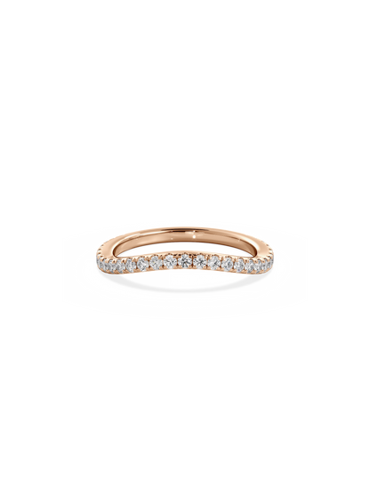 0.37 CT Round Full Eternity Lab Grown Diamond Wedding Band