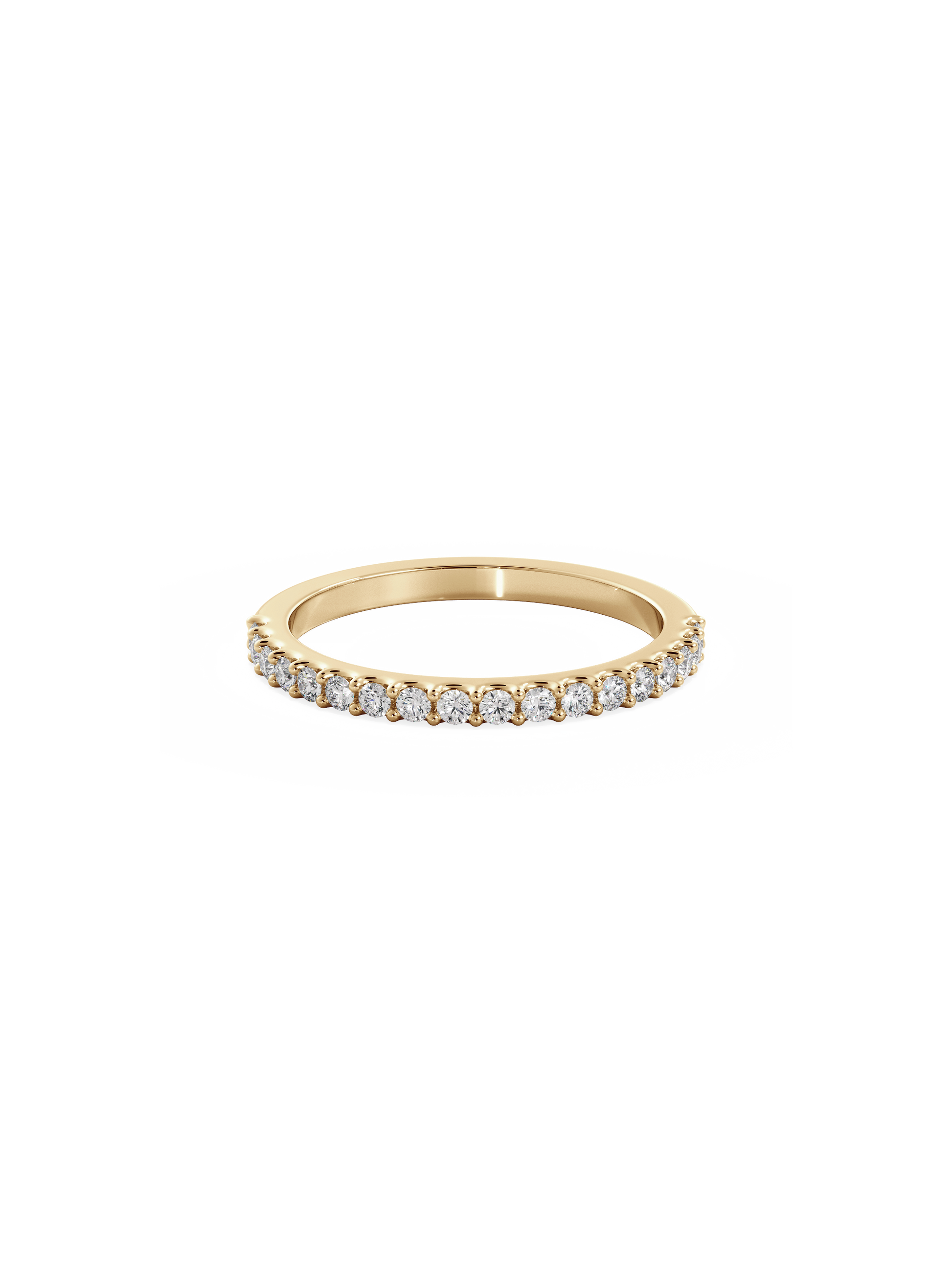 0.37 CT Round Full Eternity Lab Grown Diamond Wedding Band