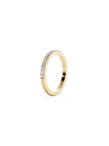 0.37 CT Round Full Eternity Lab Grown Diamond Wedding Band