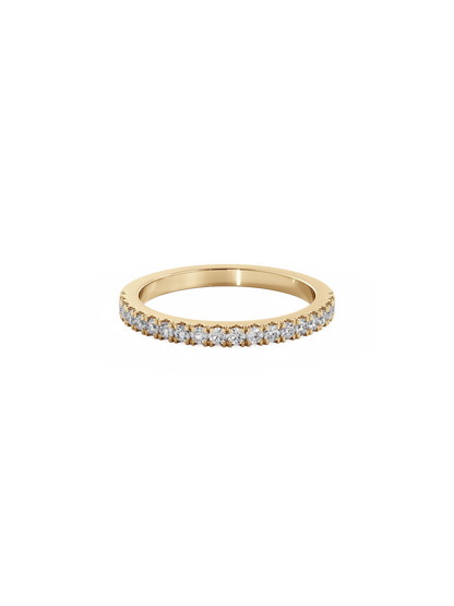 0.37 CT Round Full Eternity Lab Grown Diamond Wedding Band