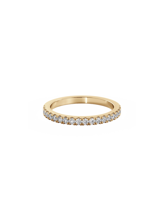 0.37 CT Round Full Eternity Lab Grown Diamond Wedding Band