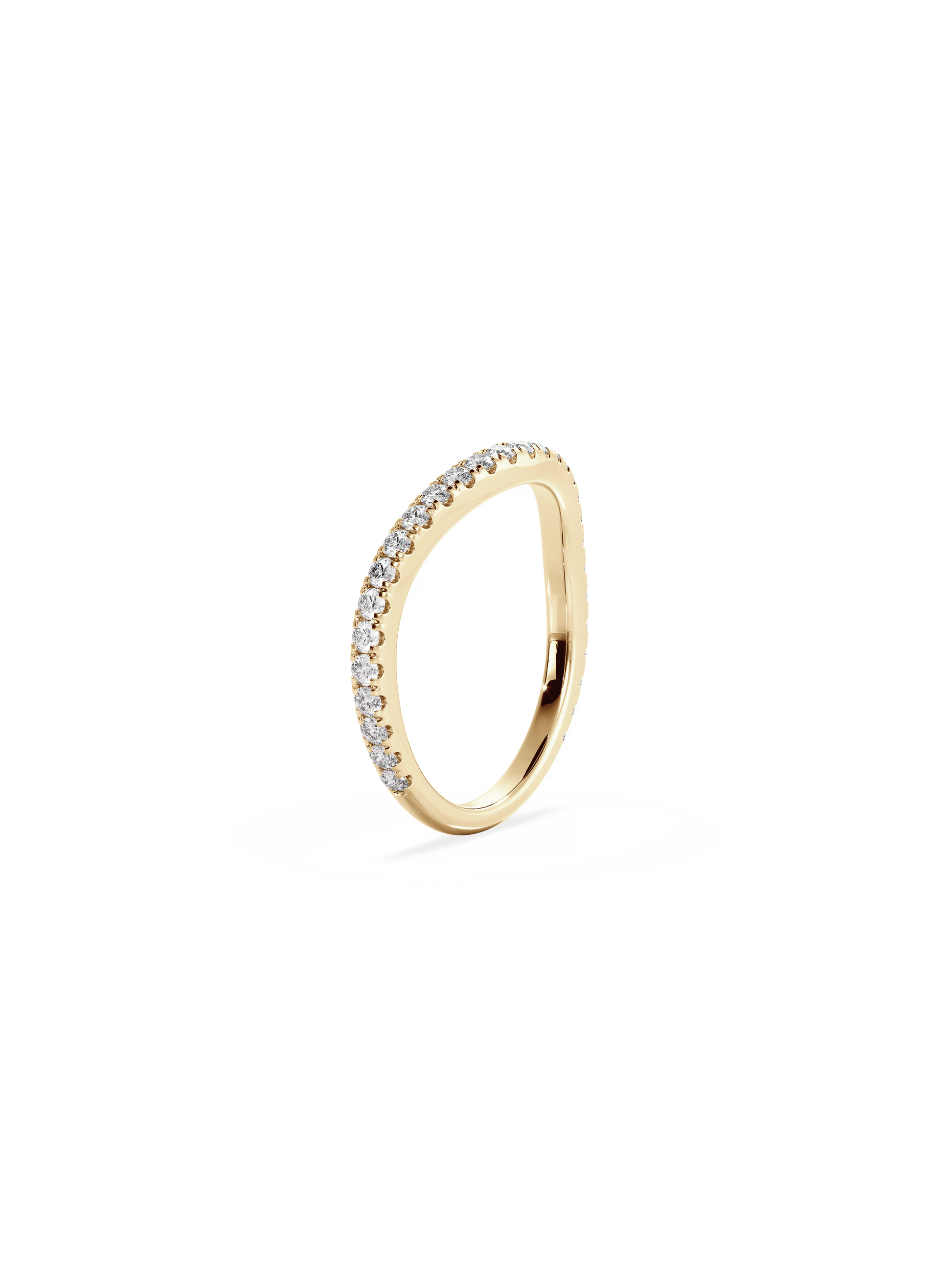 0.37 CT Round Full Eternity Lab Grown Diamond Wedding Band