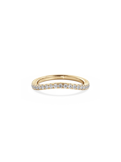 0.37 CT Round Full Eternity Lab Grown Diamond Wedding Band