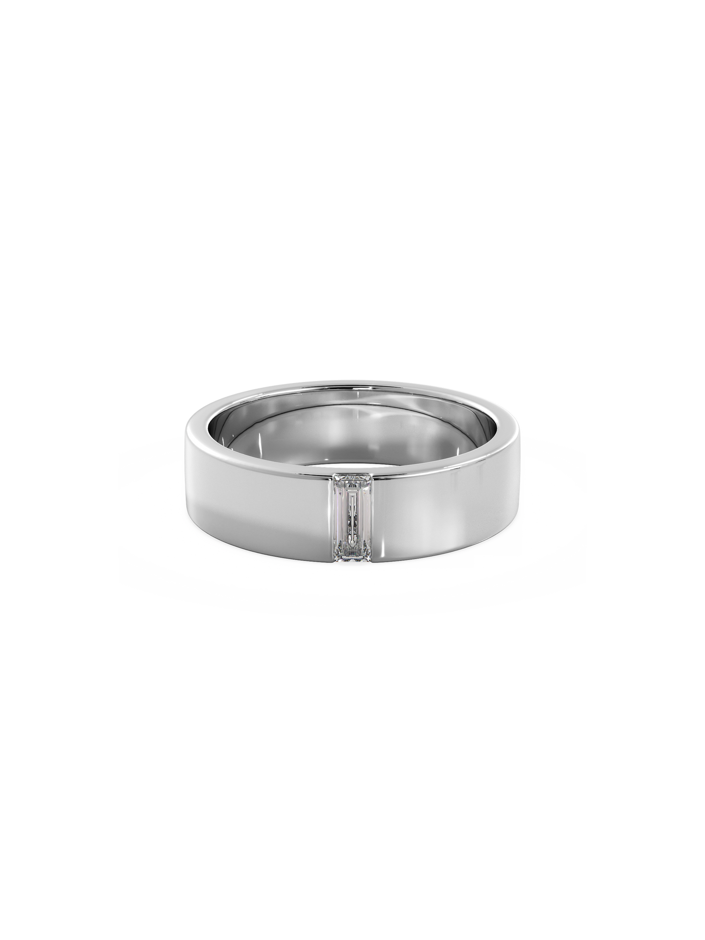 0.37 CT Round Full Eternity Lab Grown Diamond Wedding Band
