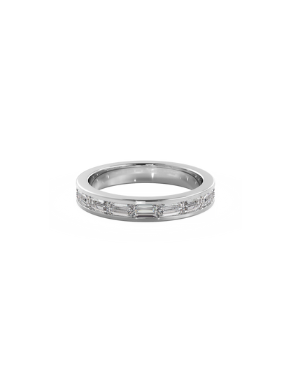 0.37 CT Round Full Eternity Lab Grown Diamond Wedding Band