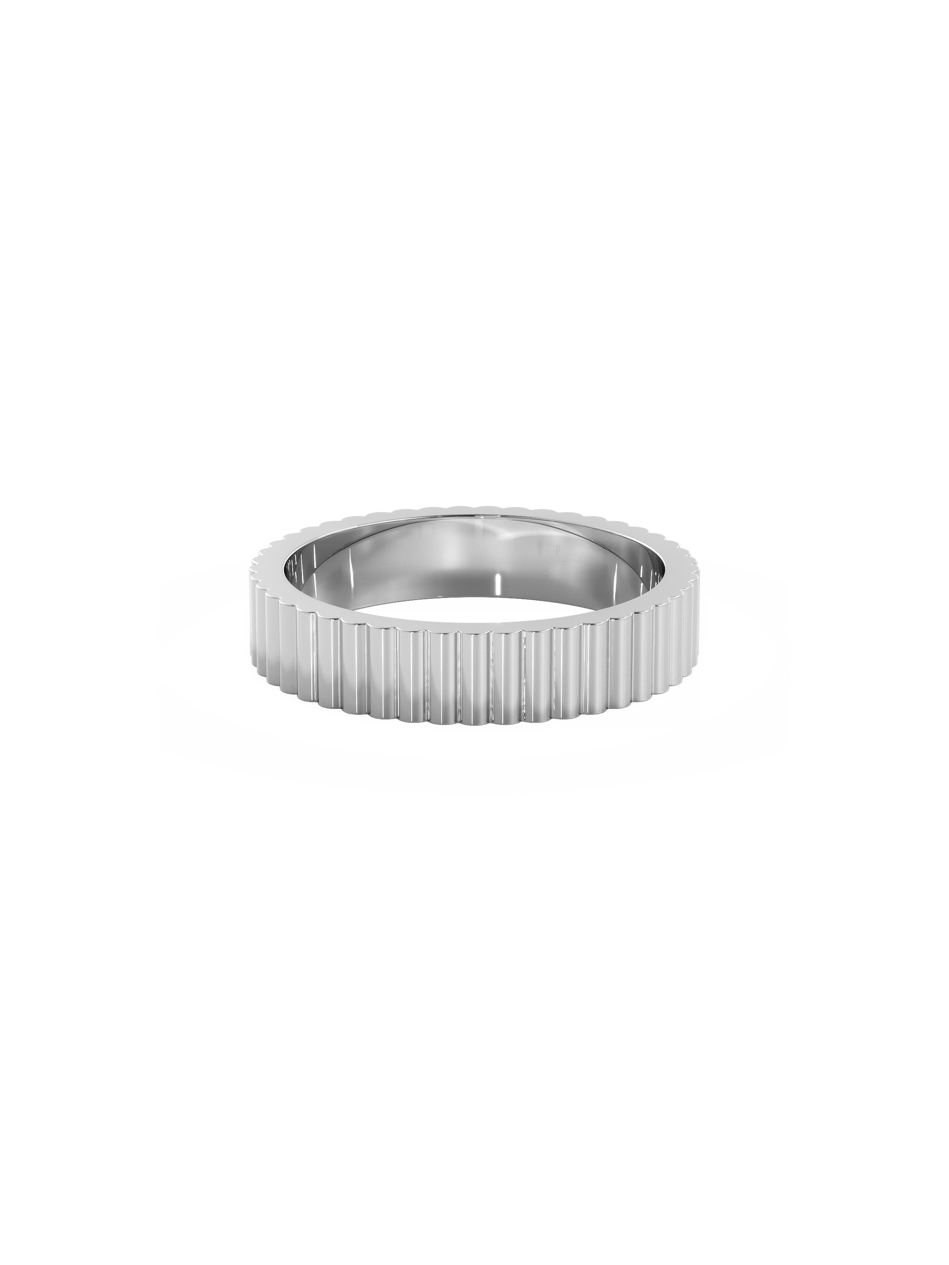 0.37 CT Round Full Eternity Lab Grown Diamond Wedding Band