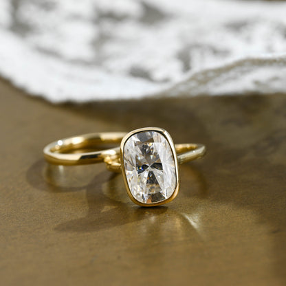 3.0 CT Round Pave Lab Grown Diamond Bridal Set