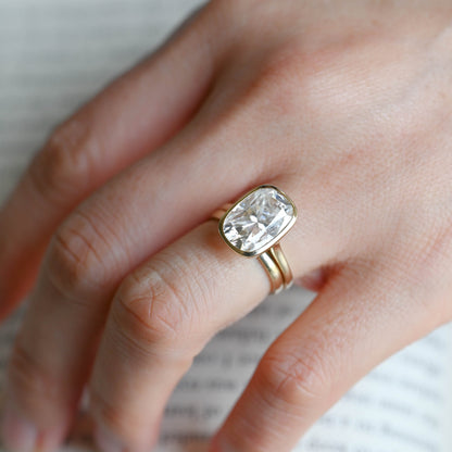 3.0 CT Round Pave Lab Grown Diamond Bridal Set
