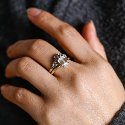 3.0 CT Round Pave Lab Grown Diamond Bridal Set