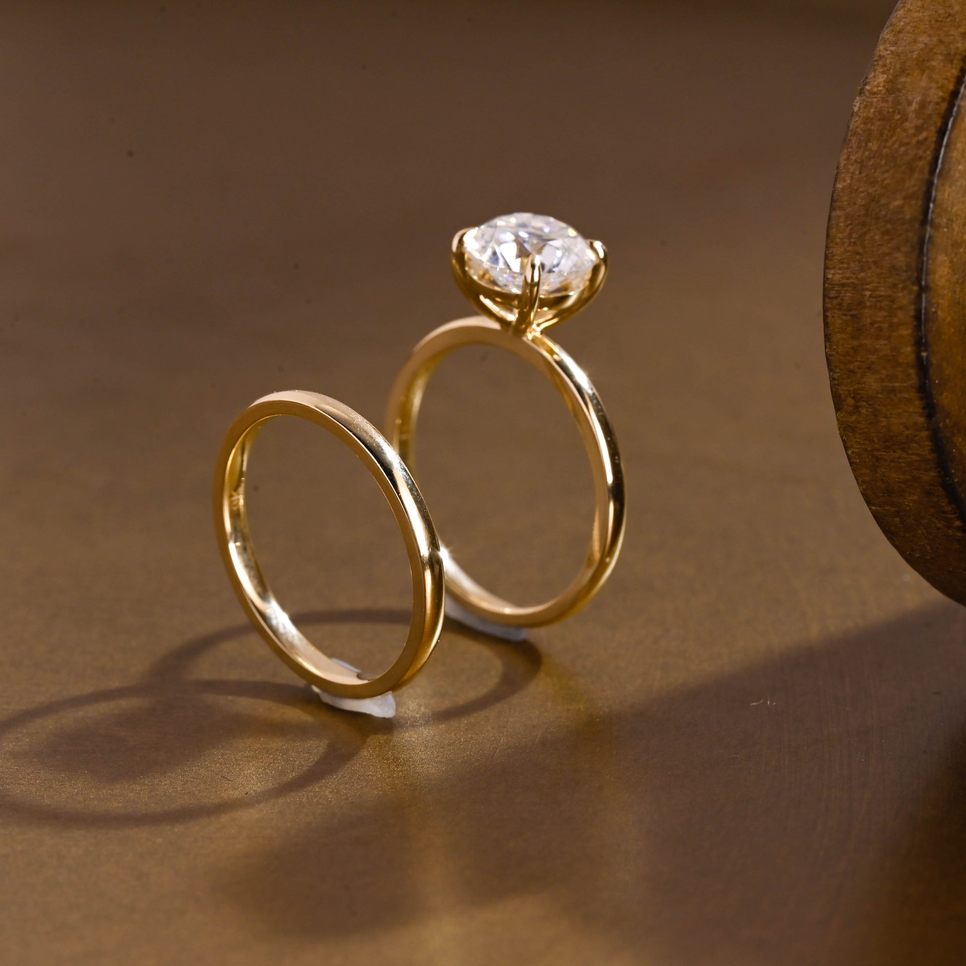3.0 CT Round Pave Lab Grown Diamond Bridal Set