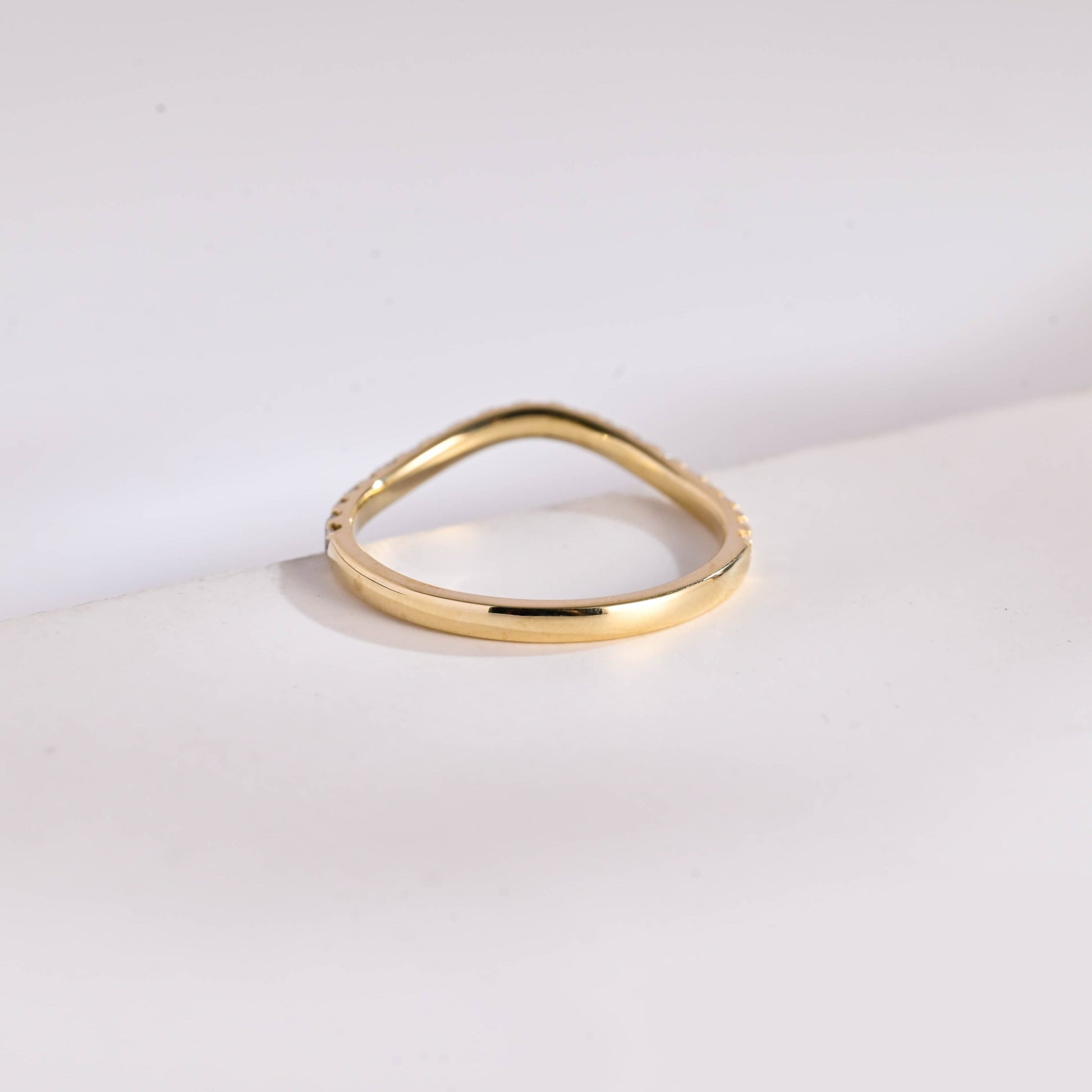 0.37 CT Round Full Eternity Lab Grown Diamond Wedding Band
