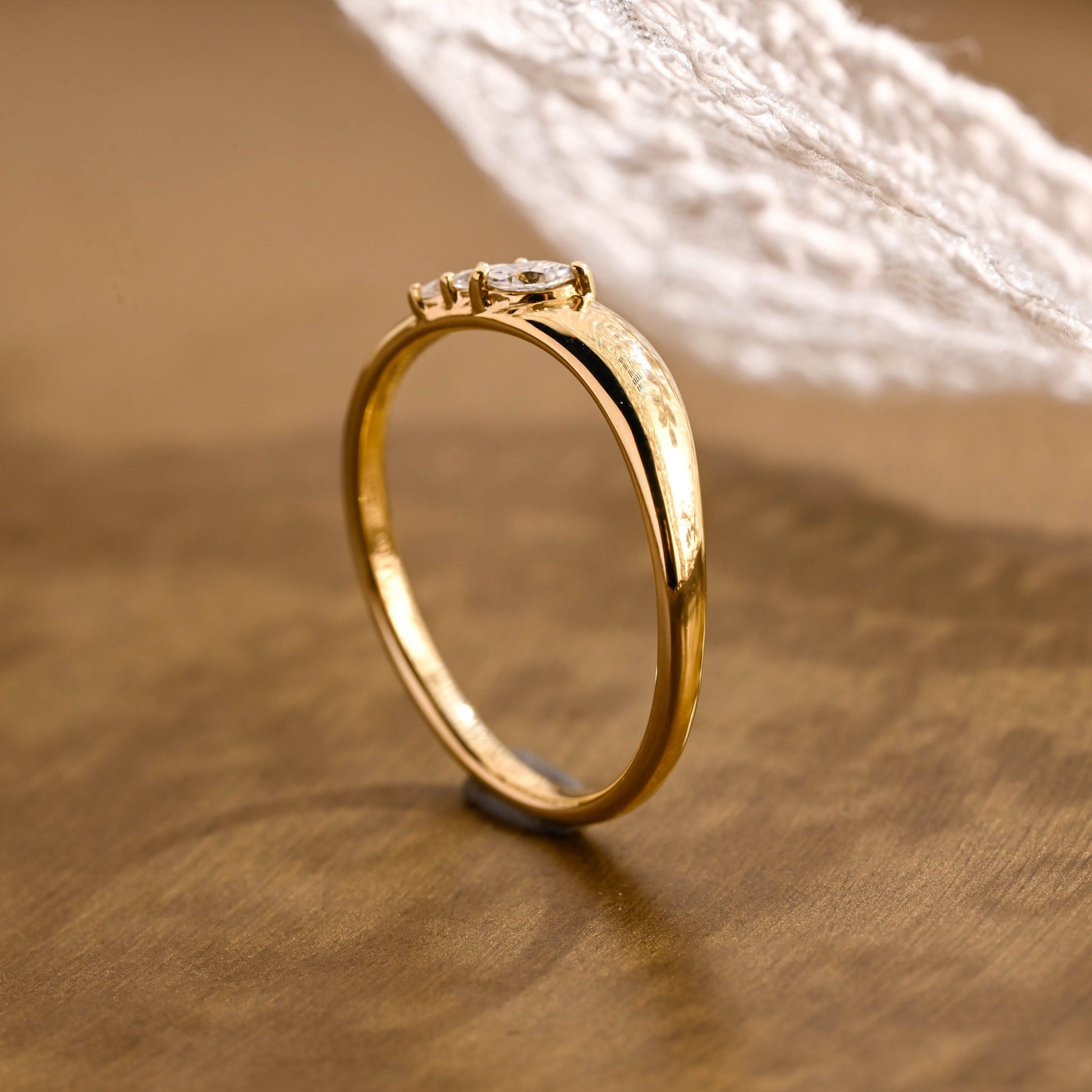 0.37 CT Round Full Eternity Lab Grown Diamond Wedding Band