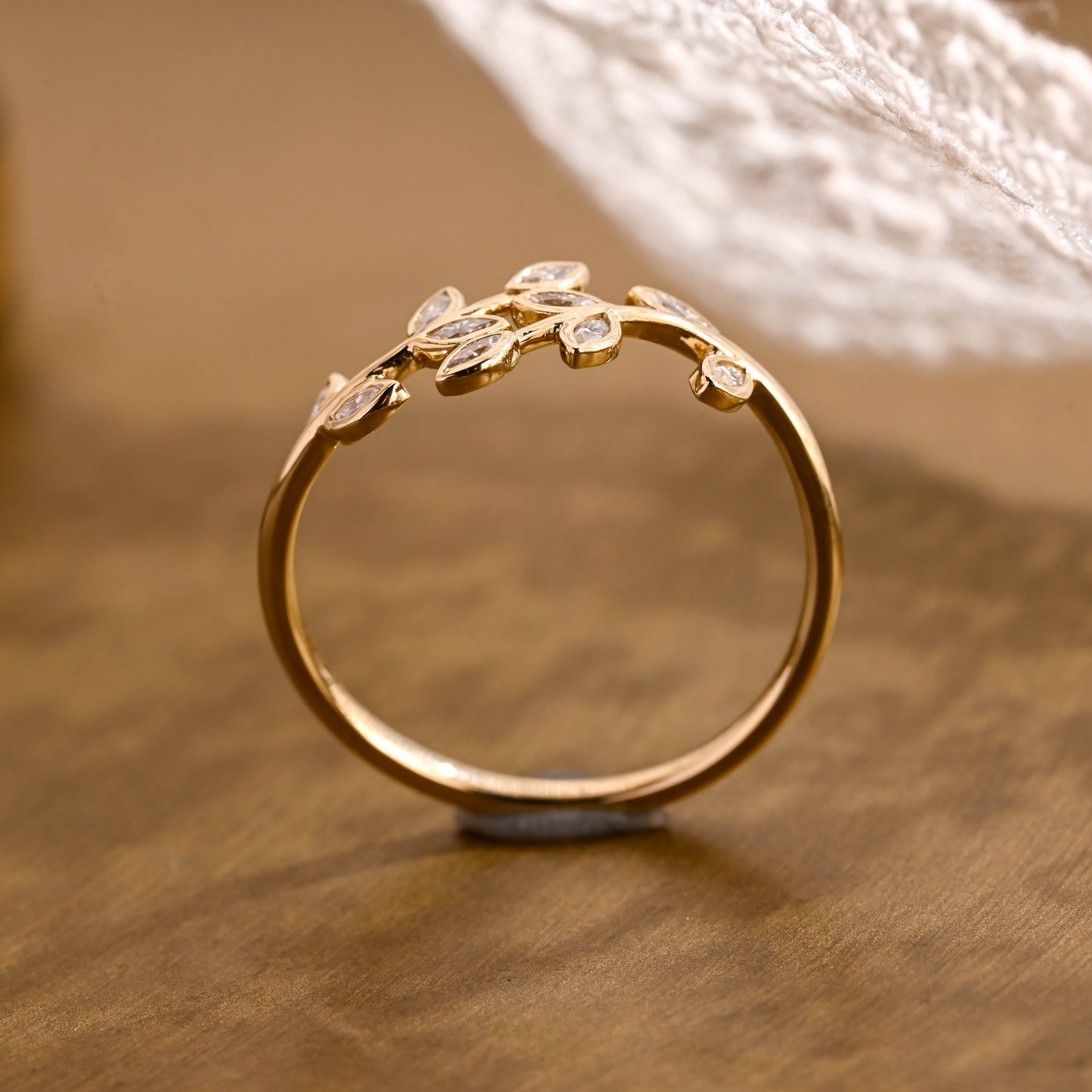 0.37 CT Round Full Eternity Lab Grown Diamond Wedding Band
