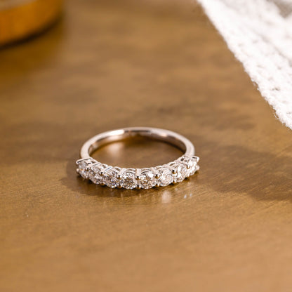 0.37 CT Round Full Eternity Lab Grown Diamond Wedding Band