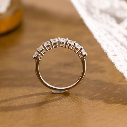 0.37 CT Round Full Eternity Lab Grown Diamond Wedding Band