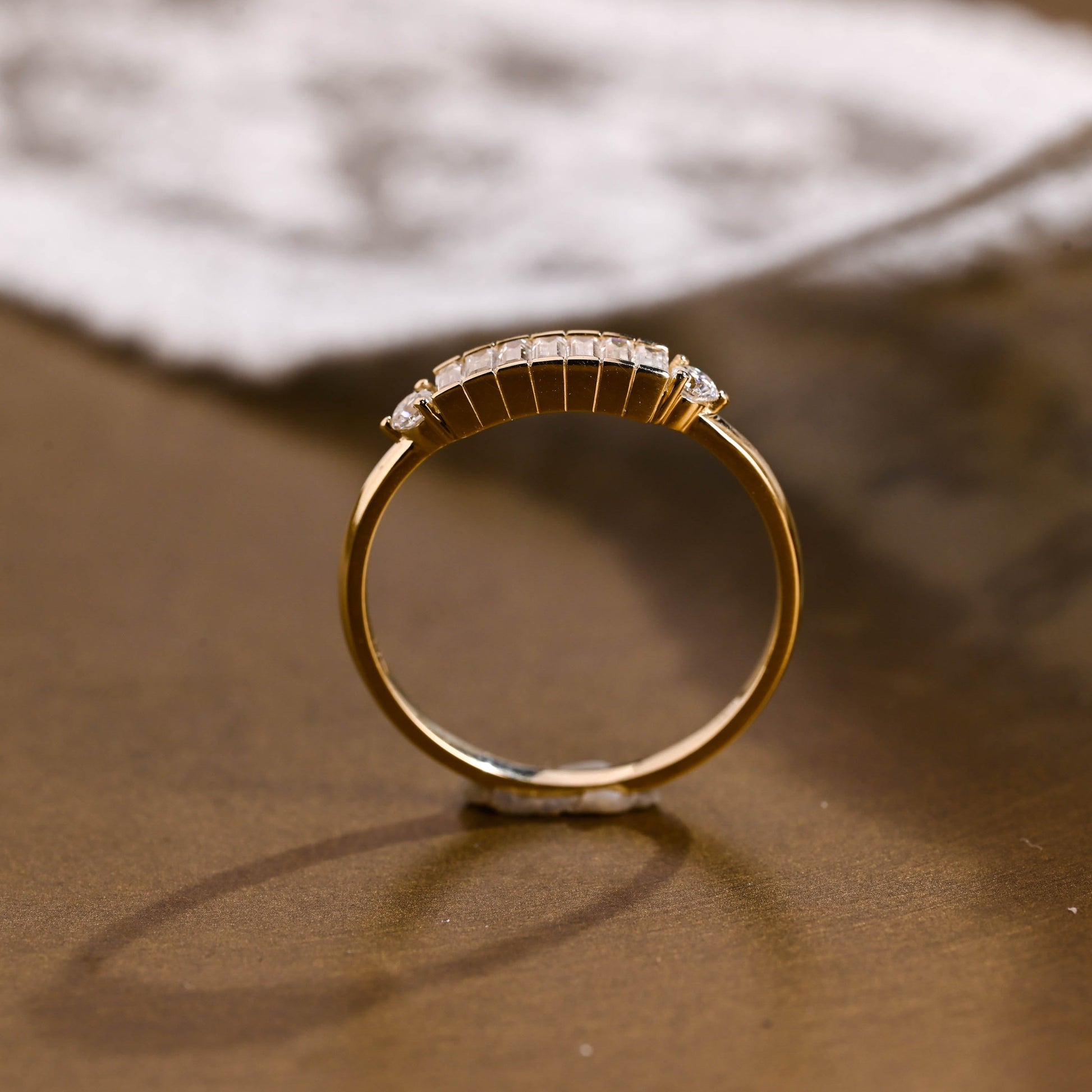 0.37 CT Round Full Eternity Lab Grown Diamond Wedding Band
