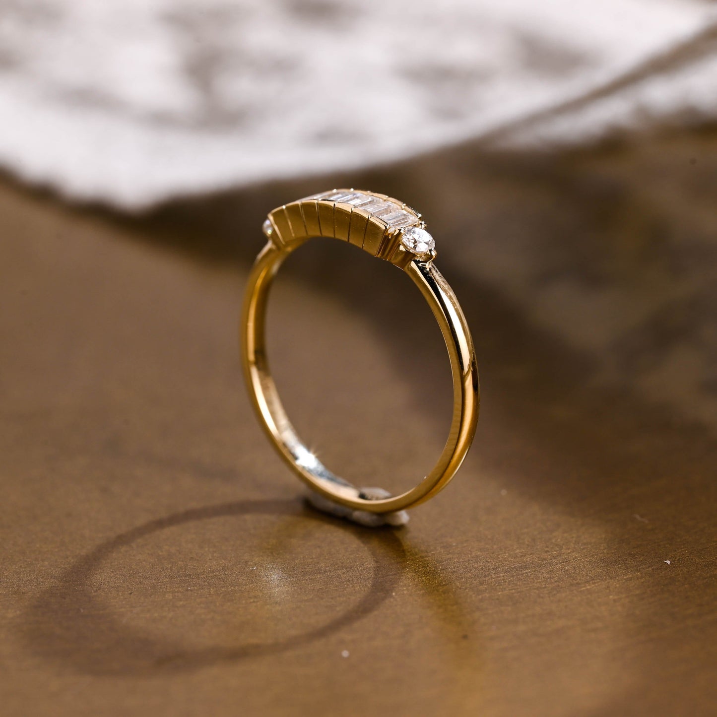 0.37 CT Round Full Eternity Lab Grown Diamond Wedding Band