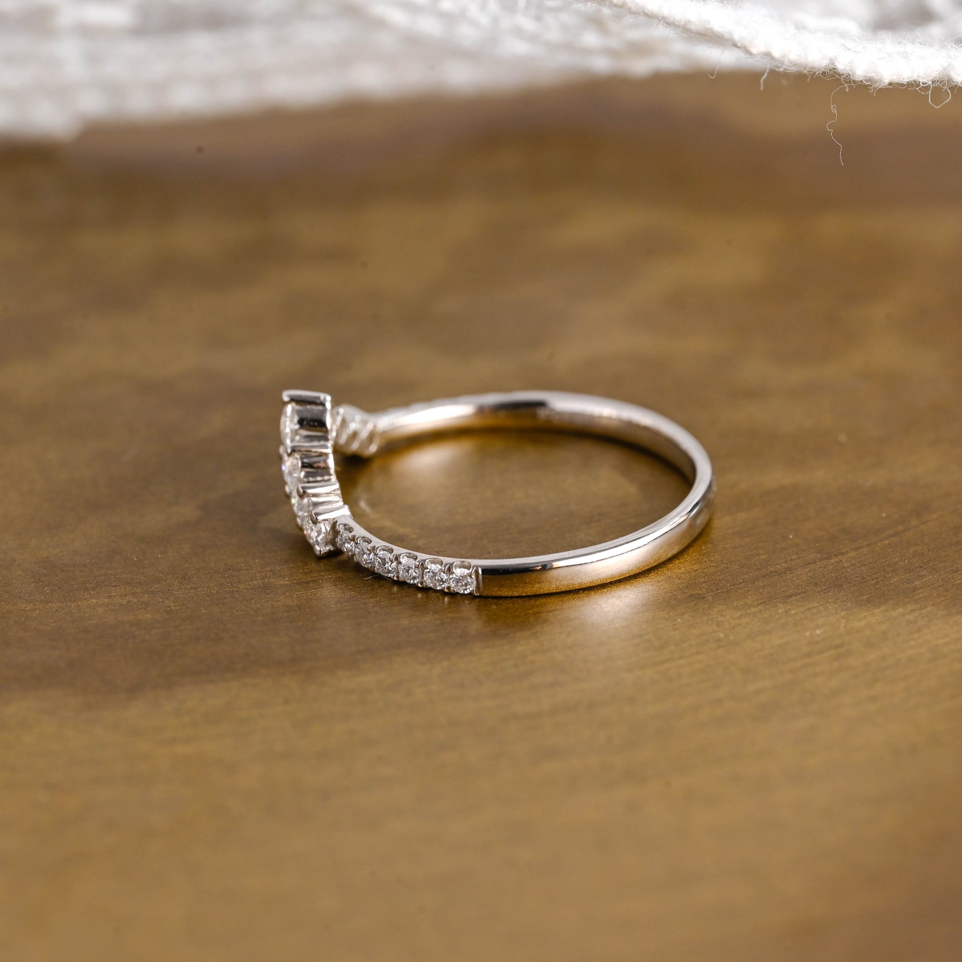 0.37 CT Round Full Eternity Lab Grown Diamond Wedding Band