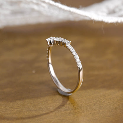 0.37 CT Round Full Eternity Lab Grown Diamond Wedding Band