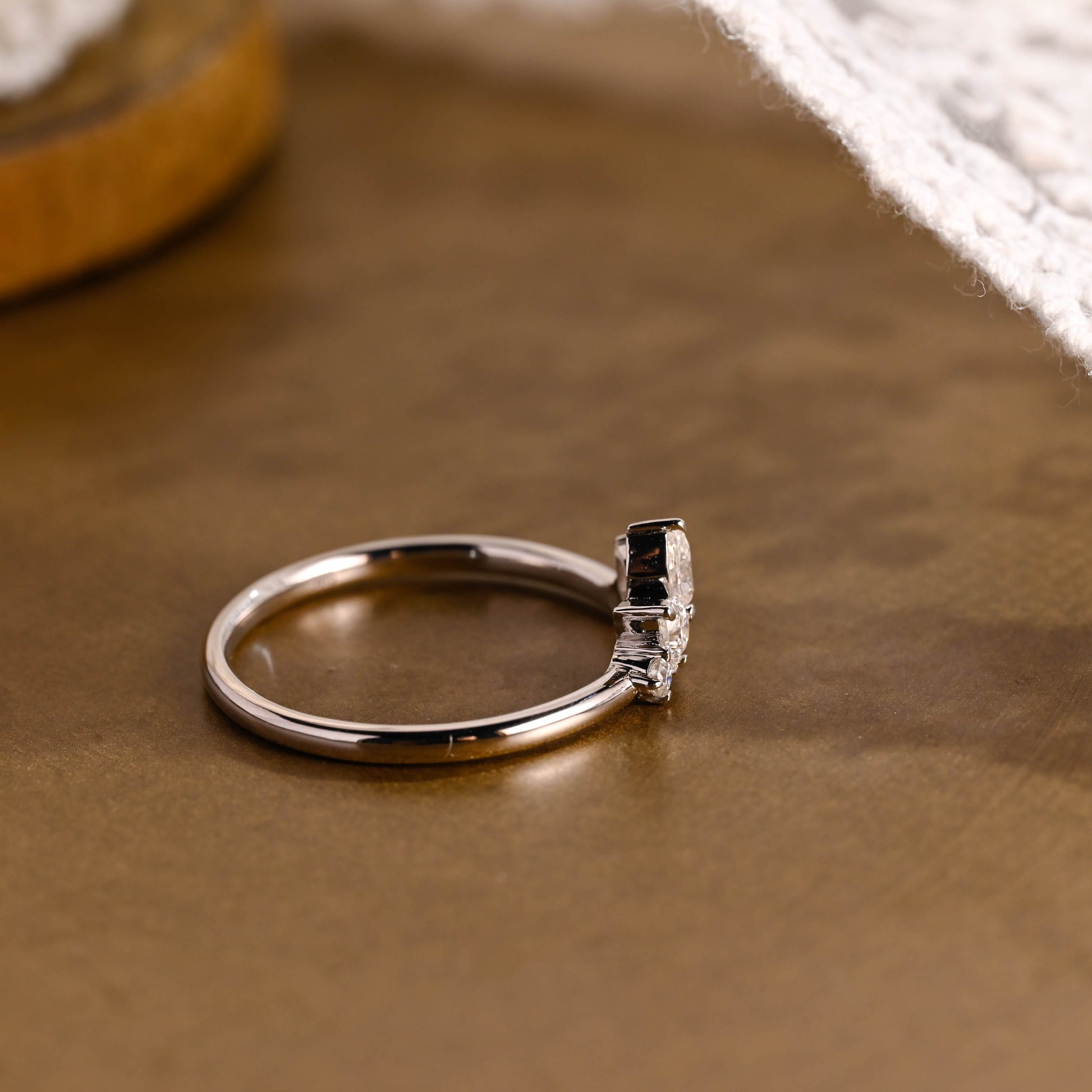 0.37 CT Round Full Eternity Lab Grown Diamond Wedding Band