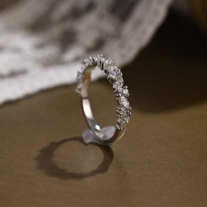0.37 CT Round Full Eternity Lab Grown Diamond Wedding Band